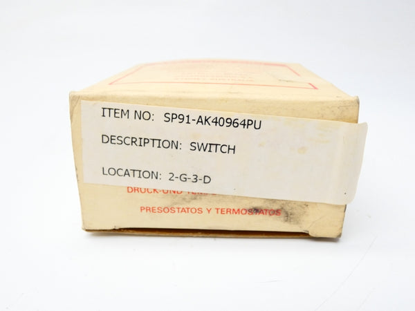 ASCO SP91-AK40964PU SP91-A NSMP