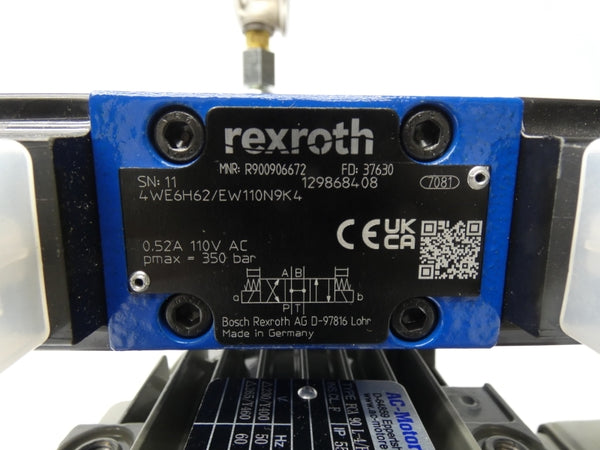 AC MOTOREN FCA 90 L-4/PHE REXROTH 4WE6H62 NSNP