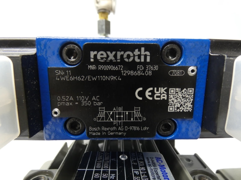 AC MOTOREN FCA 90 L-4/PHE REXROTH 4WE6H62 NSNP