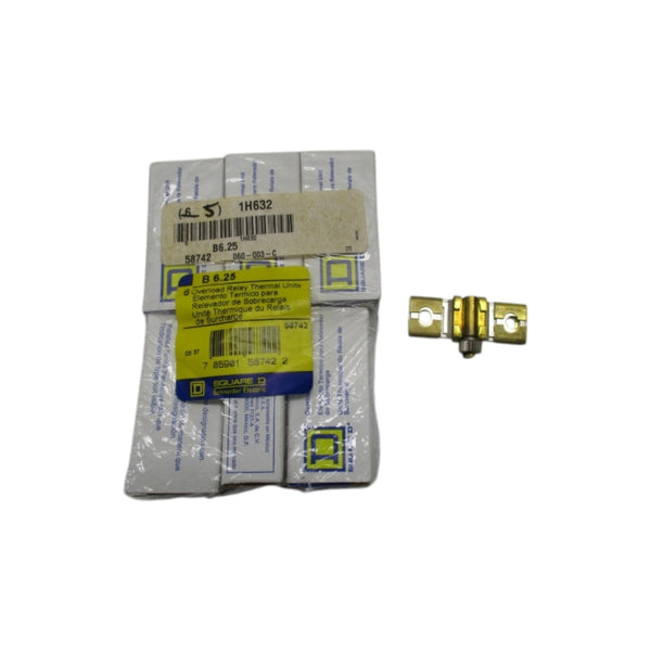 SQUARE D B6.25 (PKG OF 6) NSMP