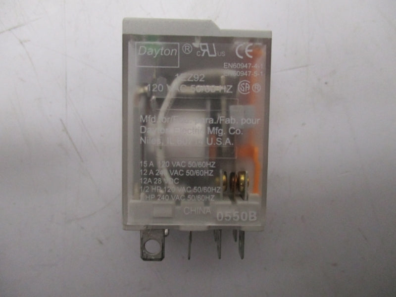 DAYTON 1EZ92 120VAC 15A UNMP