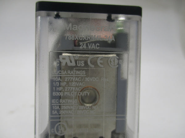SCHNEIDER ELECTRIC 788XCXRM4L-24A 24VAC 10A UNMP
