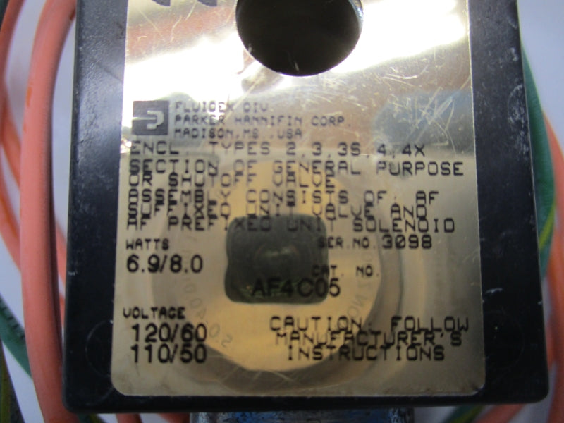 PARKER AF4C05 110/120V NSMP