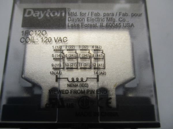 DAYTON 1FC120 120VAC 15A USED
