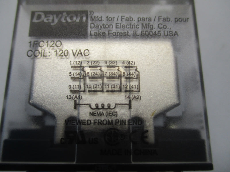 DAYTON 1FC120 120VAC 15A USED