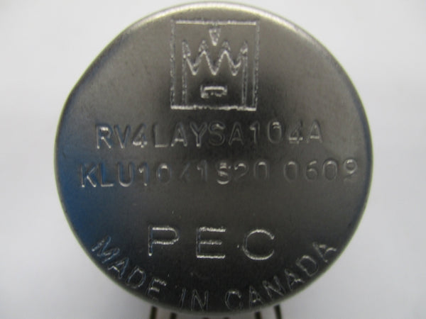 POTENTIOMETER RV4LAYSA104A KLU1041S20 NSNP