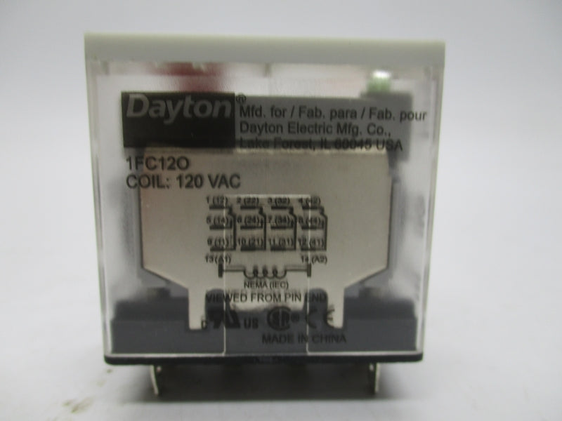 DAYTON 1FC120 120VAC 15A NSNP