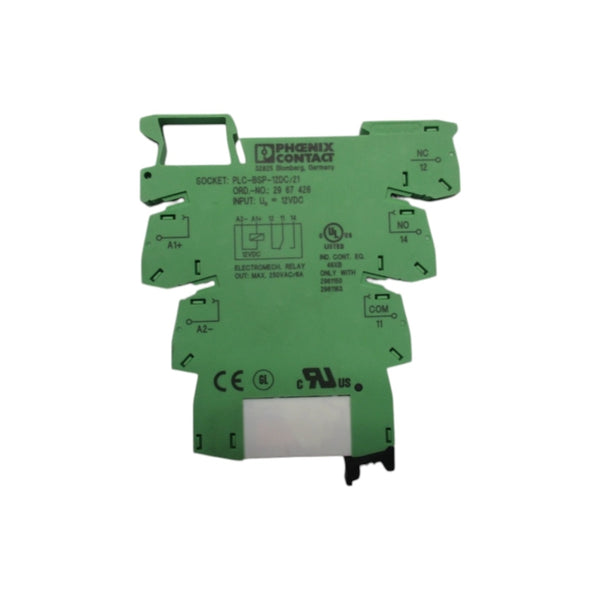 PHONEIX CONNTECT PLC-BSC-12DC/21 2967426 12VDC NSNP