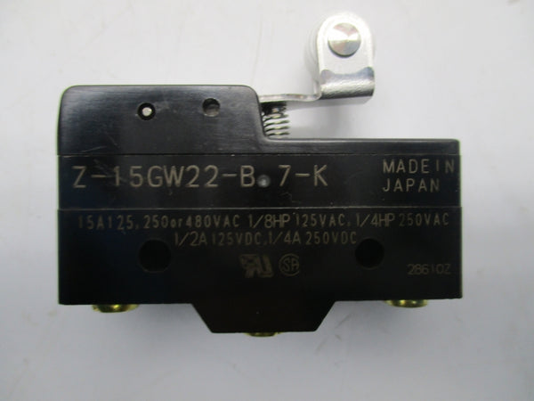 OMRON Z-15GW22-B-7-K 125-480VAC 15A NSNP