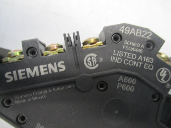 SIEMENS 49AB22 SER.A NSNP