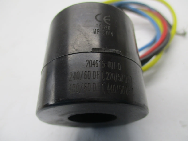 COIL 204615-001-D 220/440VAC NSNP