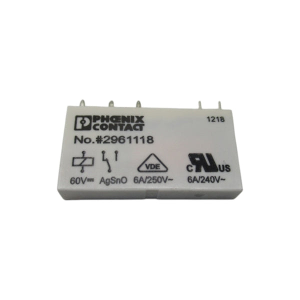 PHONEIX CONTACT REL-MR-60DC/21 2961118 250V 6A NSNP