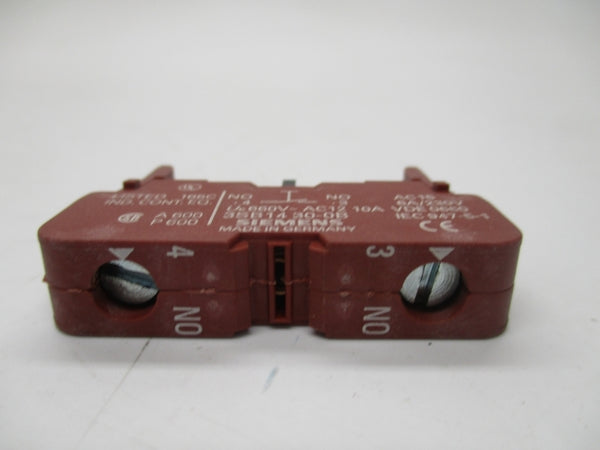 SIEMENS 3SB1430-0B 660VAC 10A NSNP