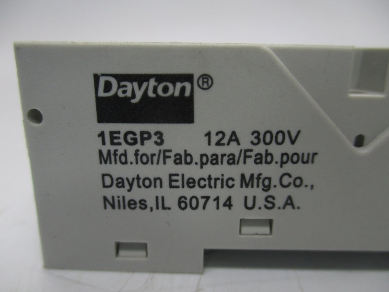DAYTON 1EGP3 300V 12A NSNP