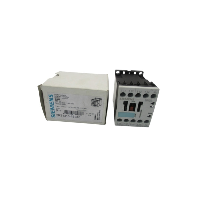 SIEMENS 3RT1316-1BB40 400VAC 9A NSMP