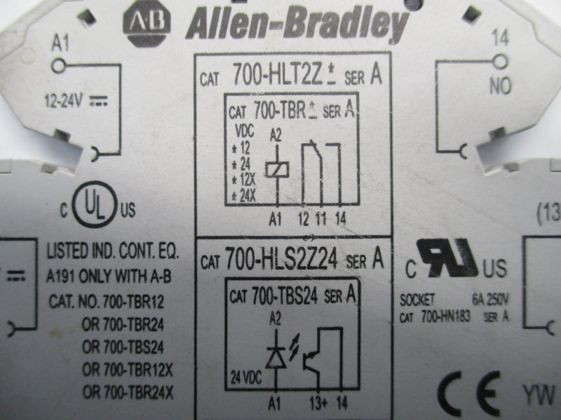 ALLEN BRADLEY 700-HN183 SER.A 250VAC 6A (AS PICTURED) NSNP