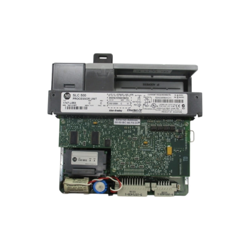ALLEN BRADLEY 1747-L553 SER.C REV.C F/W 11 5VDC 1A UNMP
