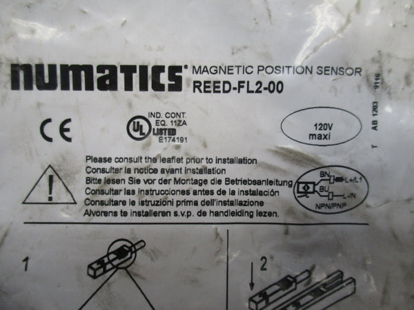 NUMATICS REED-FL2-00 5-120VAC/DC NSMP