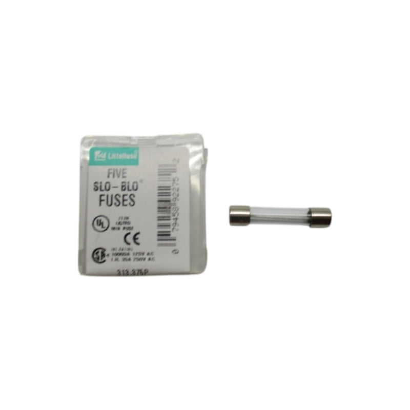 LITTLE FUSE 313.375 250VAC 3/8A (PKG OF 5) NSMP