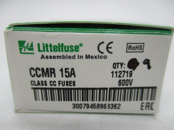 LITTLE FUSE CCMR15A 600VAC 15A NSNP