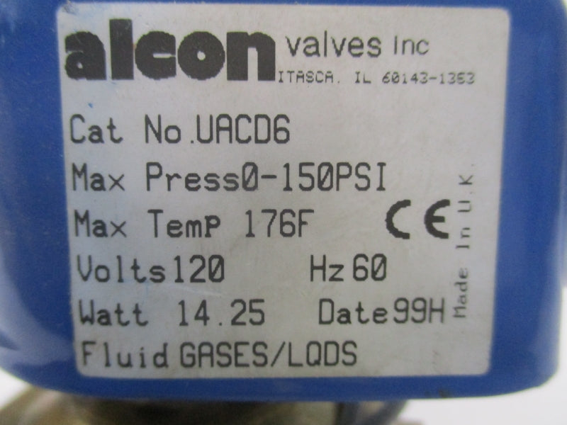 ALCON UACD6 120V 0-150PSI NSNP