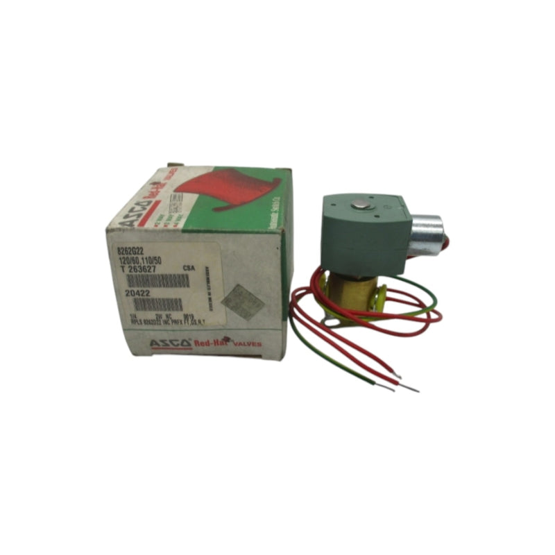 ASCO 8262G22 110/120V 165PSI NSMP