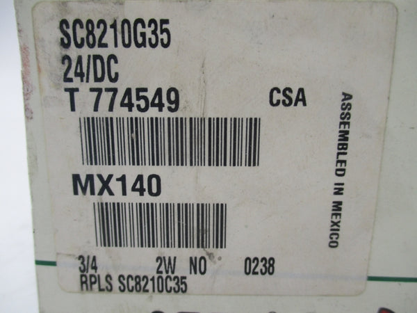 ASCO SC8210G35 24VDC 125PSI 3/4" NSMP