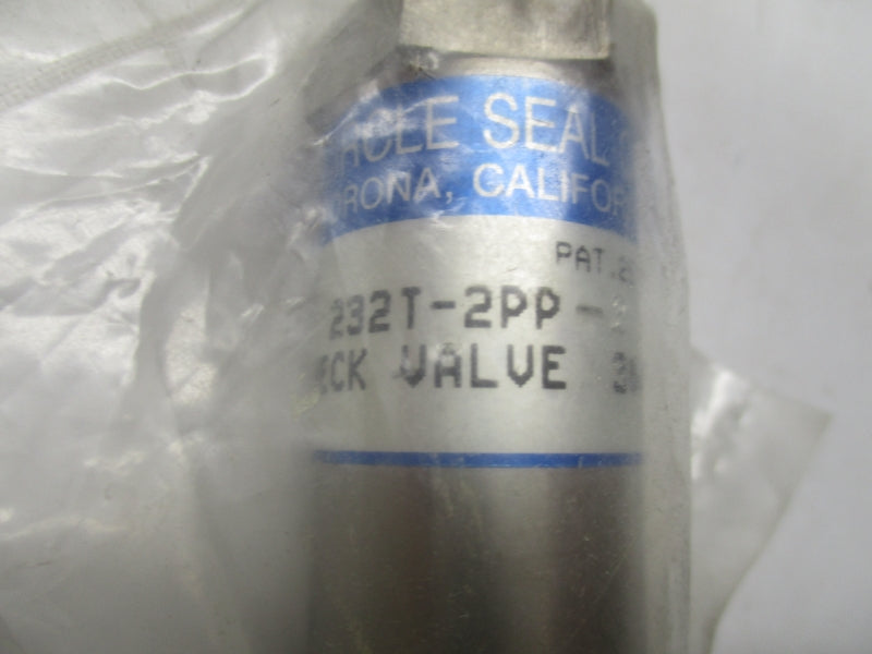 CIRCLE SEAL 232T-2PP-2 3000PSI 1/4" NSNP