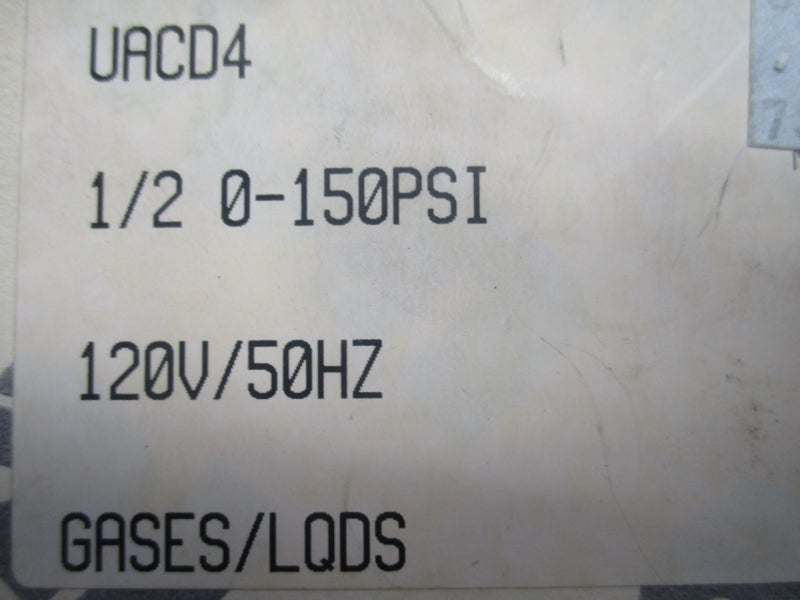 ALCON UACD4 0-150PSI 120V 1/2" NSMP