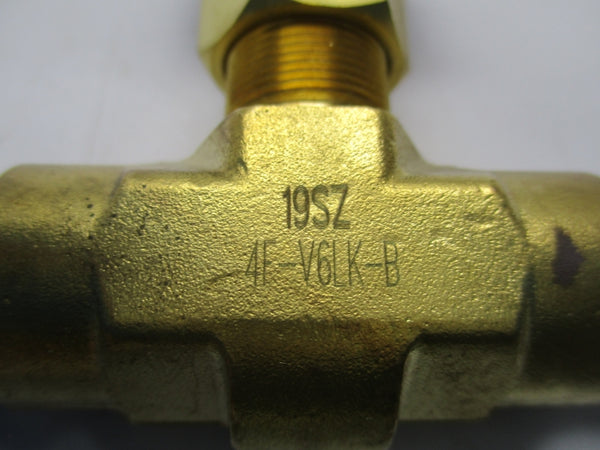 PARKER 4F-V6LK-B-GR 1/4" NSMP