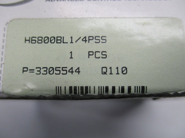 HAM-LET H6800BL1/4PSS 3000PSI NSMP