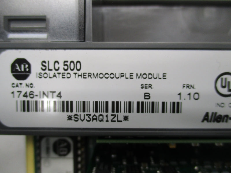 ALLEN BRADLEY 1746-INT4 SER.B F/W 1.10 (NO TERMINAL) NSNP