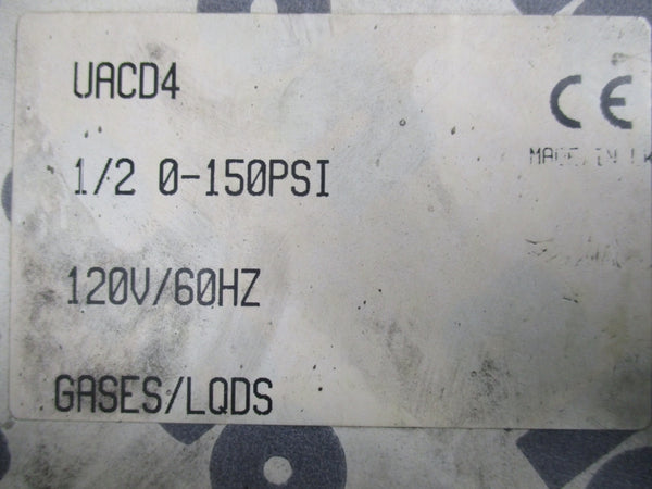 ALCON UACD4 120V 0-150PSI NSMP