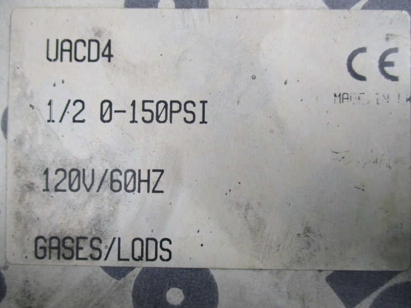 ALCON UACD4 120V 0-150PSI NSMP