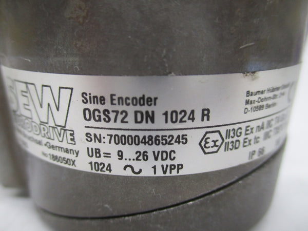 SEW EURODRIVE OGS72DN1024R 1860496 9-26VDC NSMP