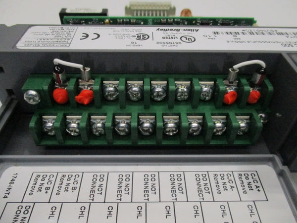 ALLEN BRADLEY 1746-INT4 SER.B F/W 1.10 NSNP