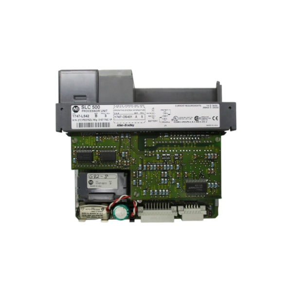 ALLEN BRADLEY 1747-L542 SER.B REV.3 F/W 5 5-24VDC 1A (NO DOOR) (NO KEY) UNMP