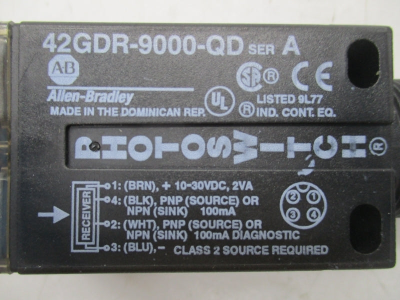ALLEN BRADLEY 42GDR-9000-QD SER.A 10-30VDC (GY/BL) NSMP