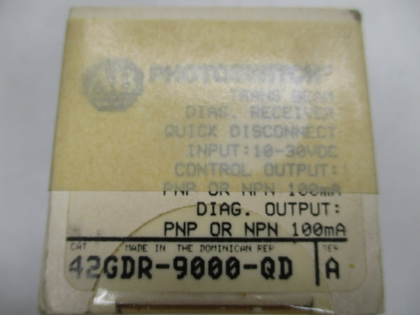 ALLEN BRADLEY 42GDR-9000-QD SER.A 10-30VDC (GY/BL) NSMP
