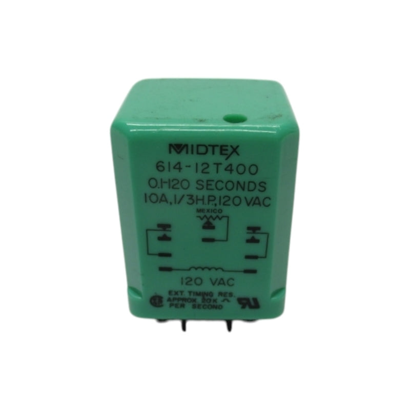 MIDTEX 614-12T400 120VAC 10A UNMP