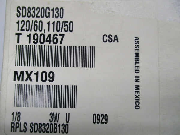 ASCO SD8320G130 175PSI 110/120VAC 1/8" NSMP