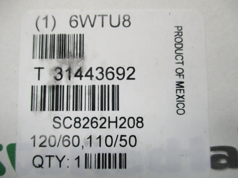 ASCO SC8262H208 100PSI 110/120V 1/4" NSMP