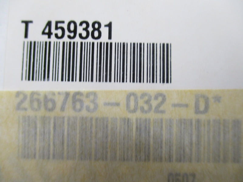 ASCO 266763-032-D 110/120VAC NSMP