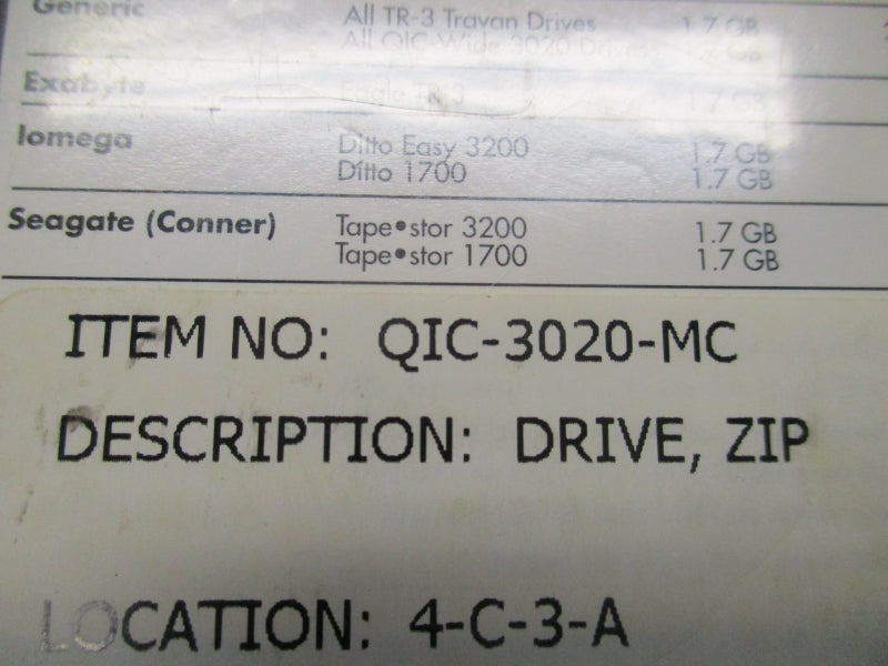 VERBATIM QIC-3020-MC NSFS