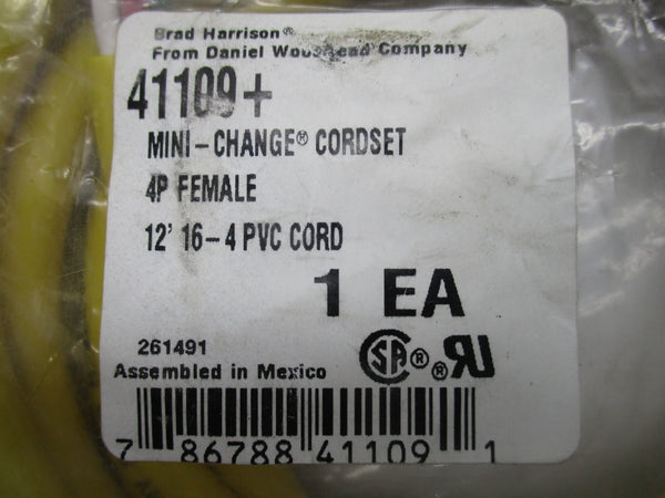 DANIEL WOODHEAD 41109+ 600V 10A 12" NSMP