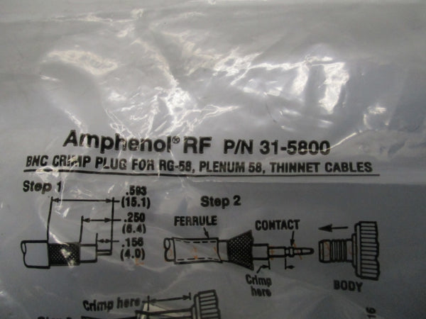 AMPHENOL 31-5800 NSMP