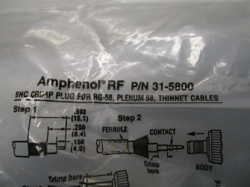 AMPHENOL 31-5800 NSMP