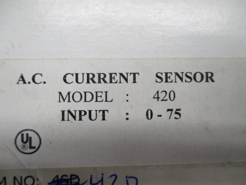 KATY INSTRUMENTS 420 5-40VDC 75A NSMP