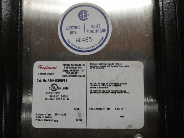 HOFFMAN A6044CHNF88 UNMP