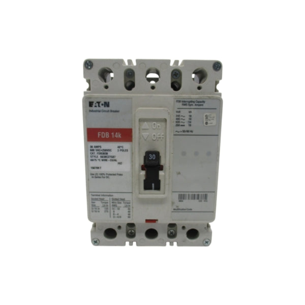 EATON FDB3030 600VAC 30A NSNP